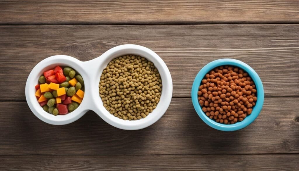 different types of dog food