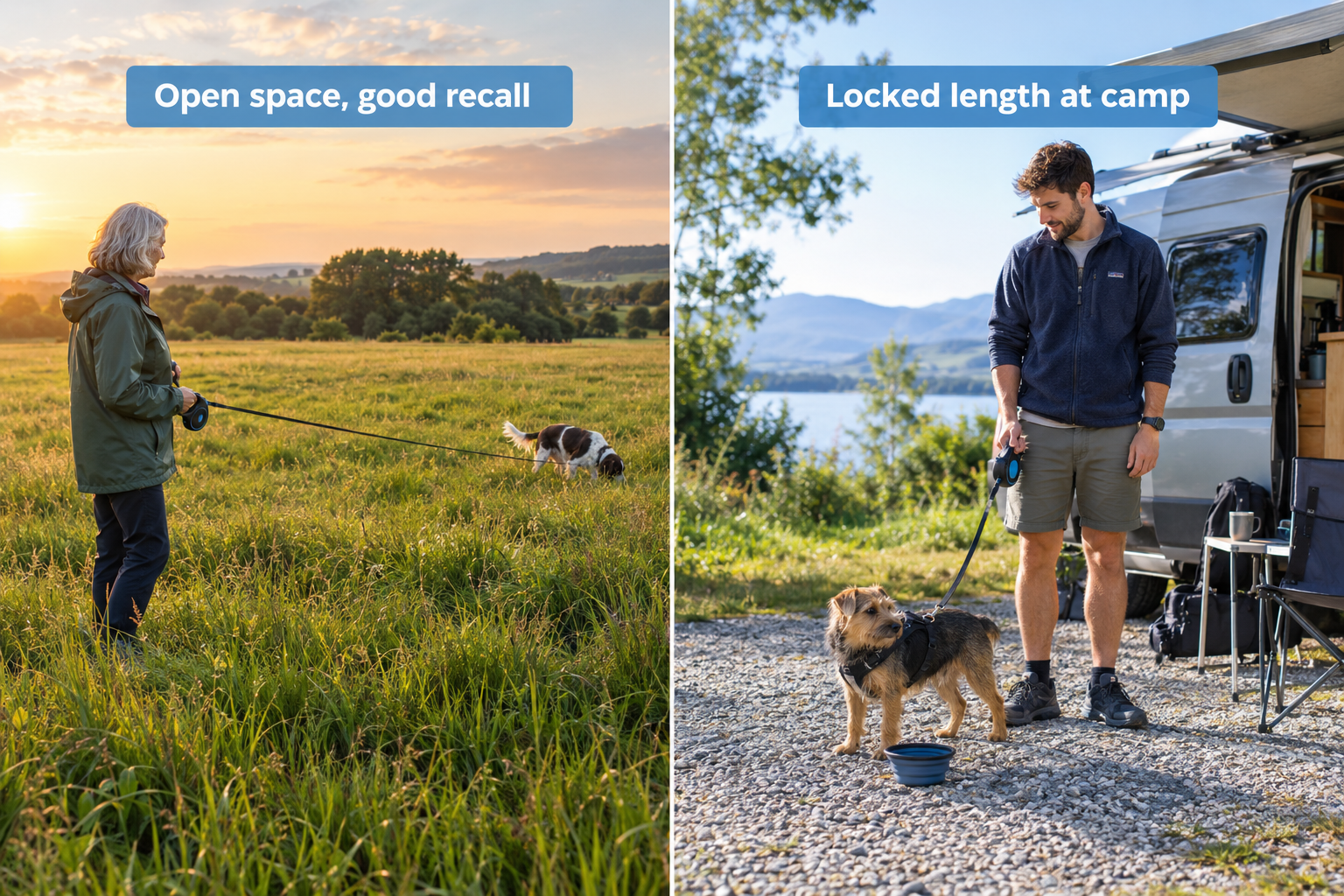 Are retractable leashes bad for small dogs, or does size change anything?