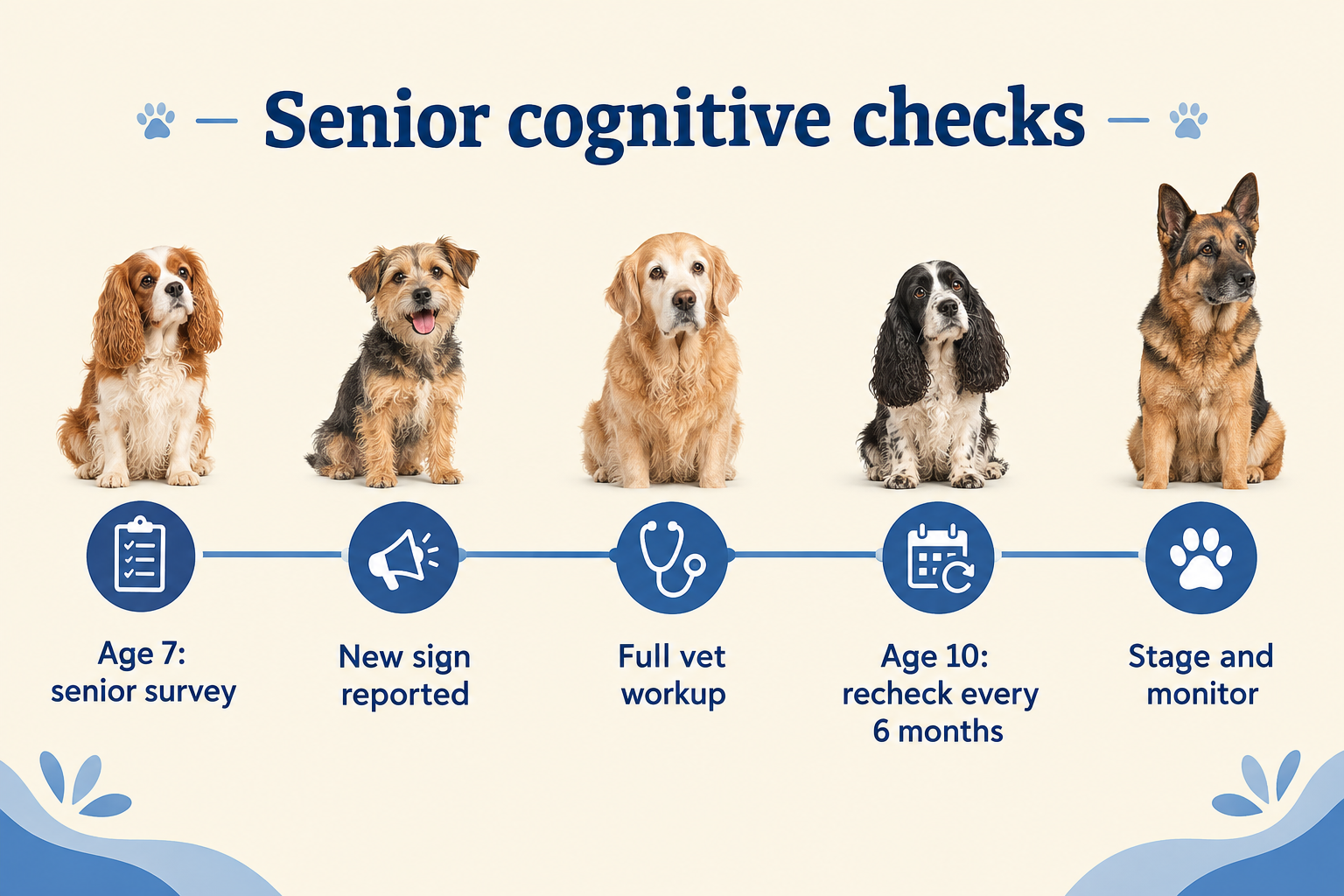Can dog dementia be reversed or slowed down?