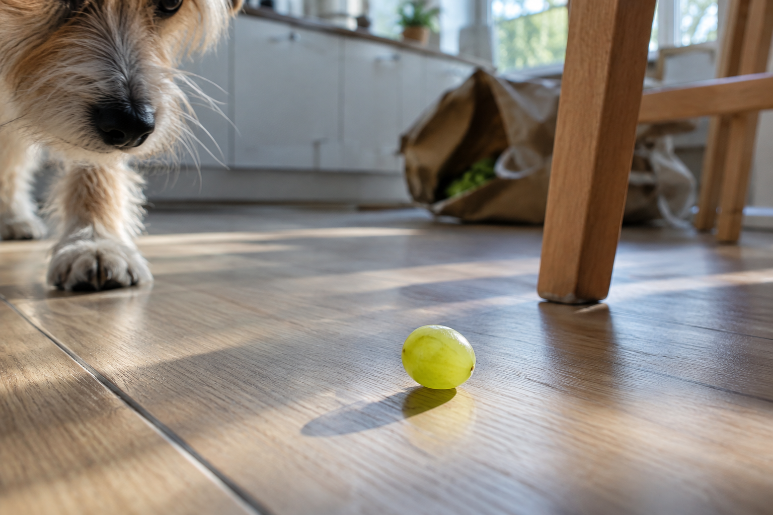 Do all dog breeds react the same way to grapes?