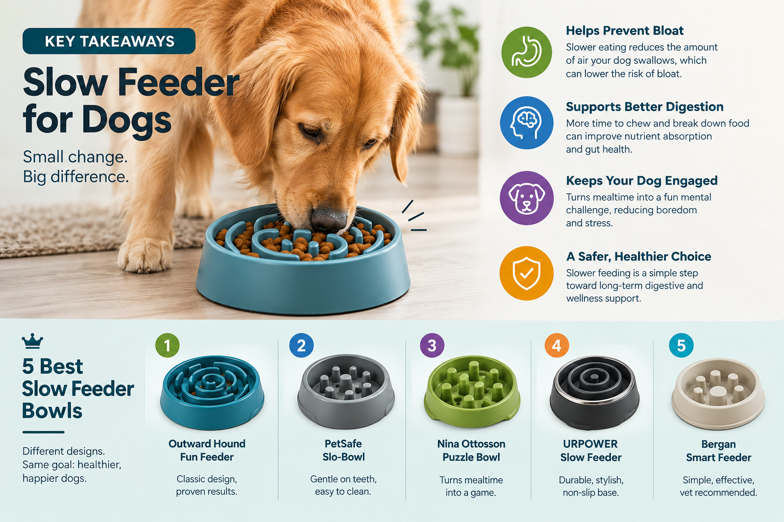 Do slow feeders prevent bloat? What the research actually supports