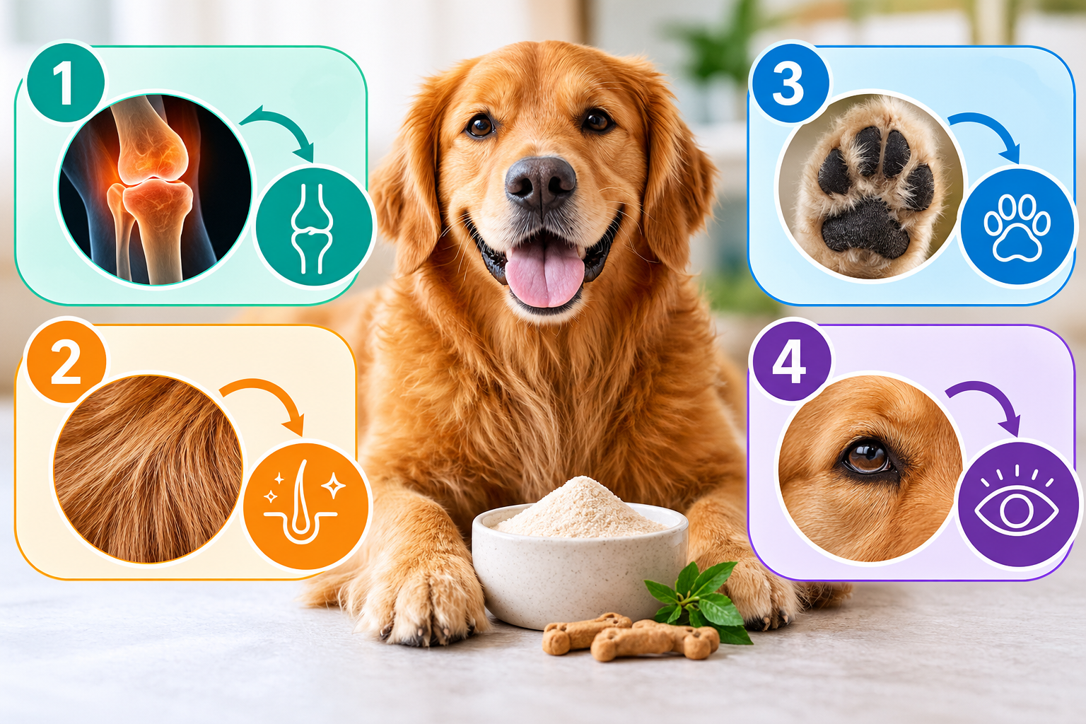 Does collagen for dogs work? What studies on UC-II and collagen peptides found