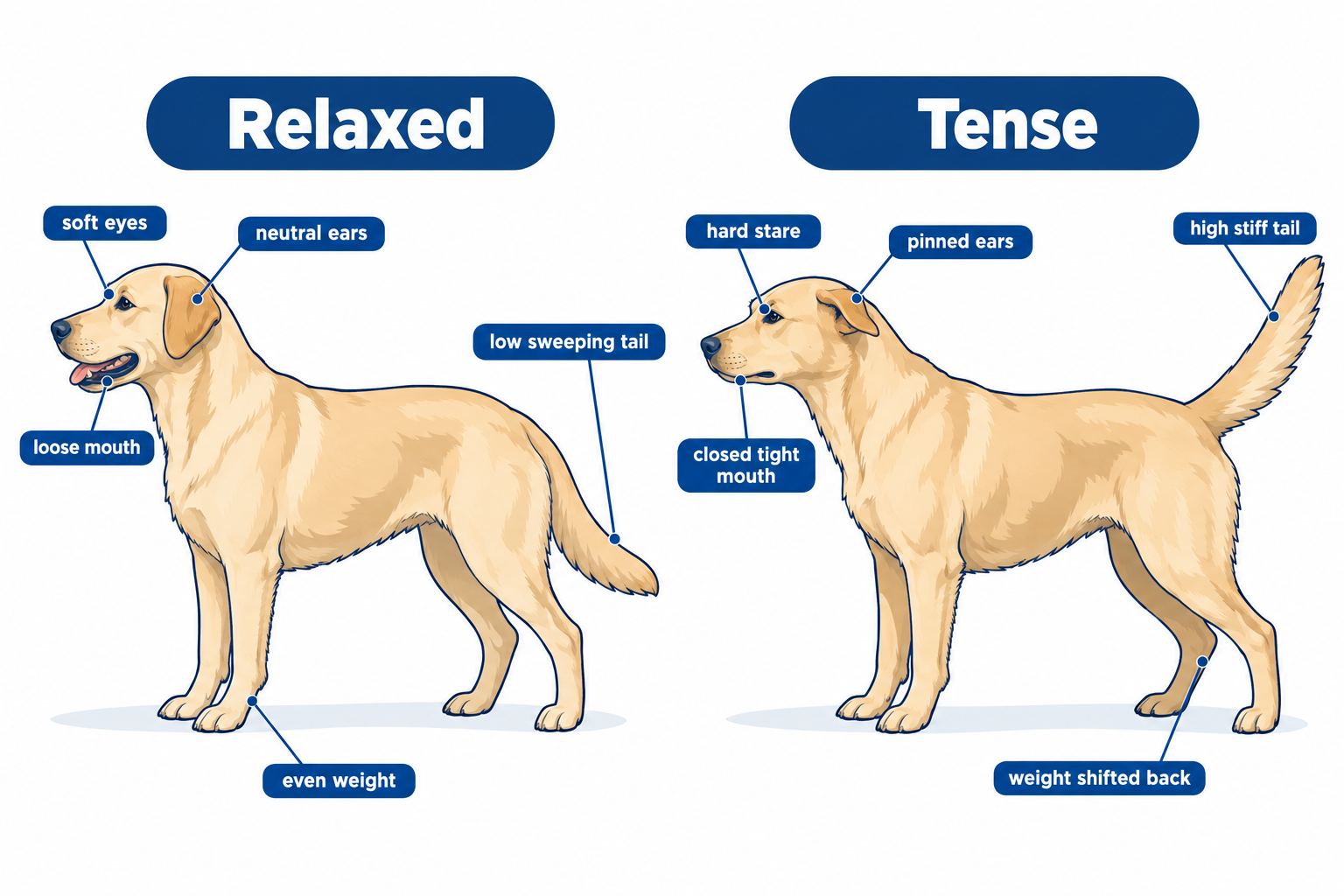 How do you read dog body language?