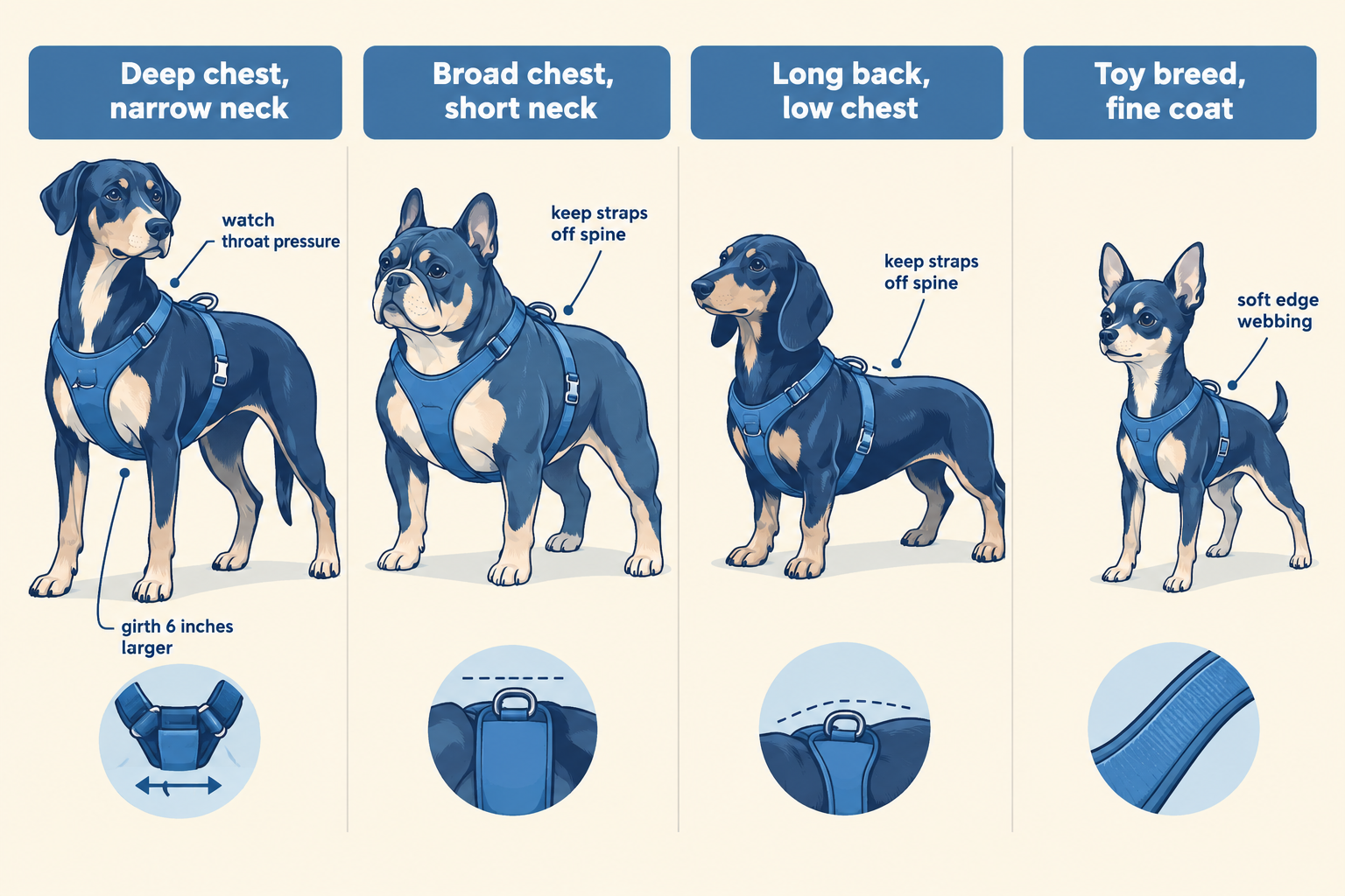 Is it better for a dog harness to be tight or loose?