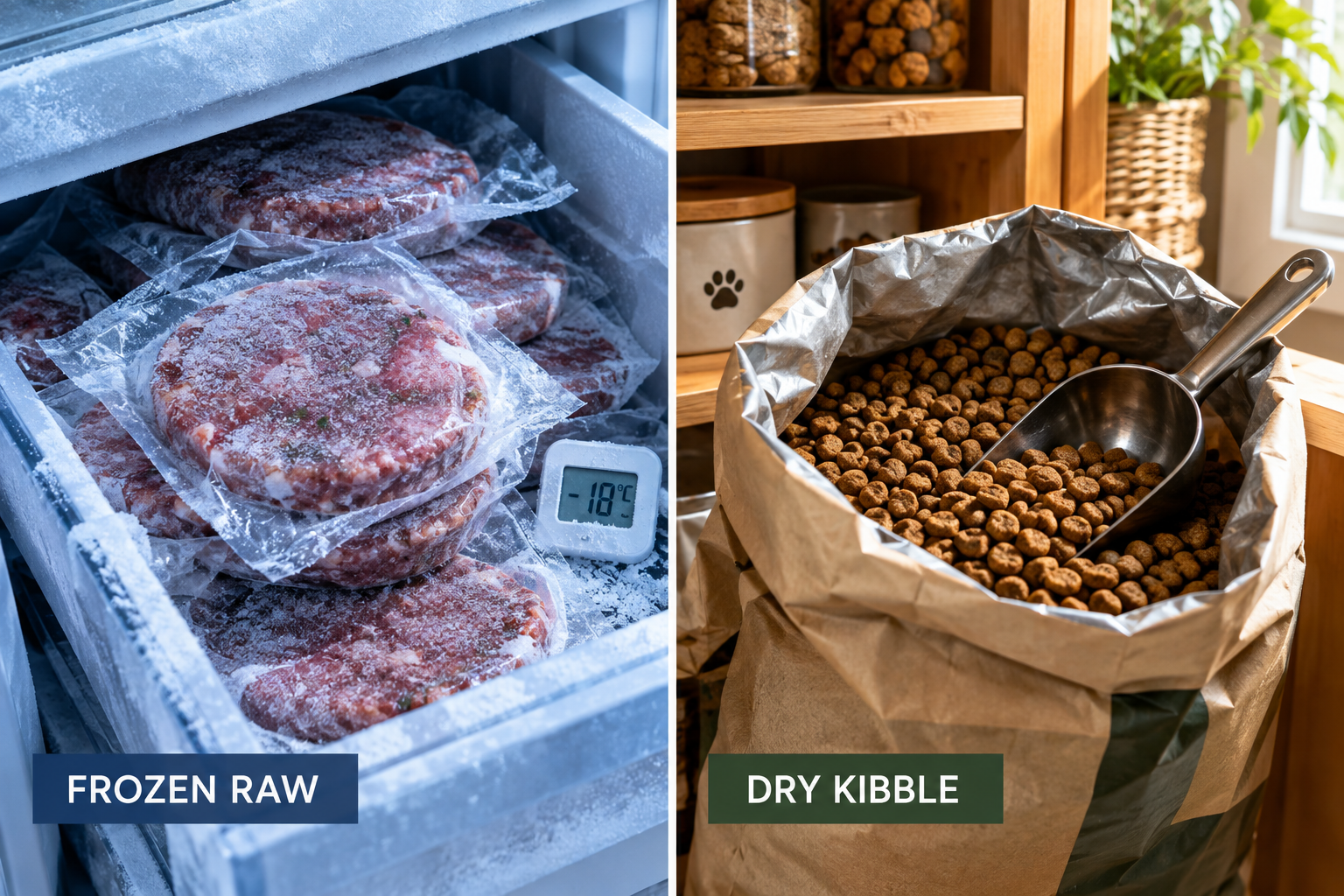 Raw dog food vs kibble: which is better?
