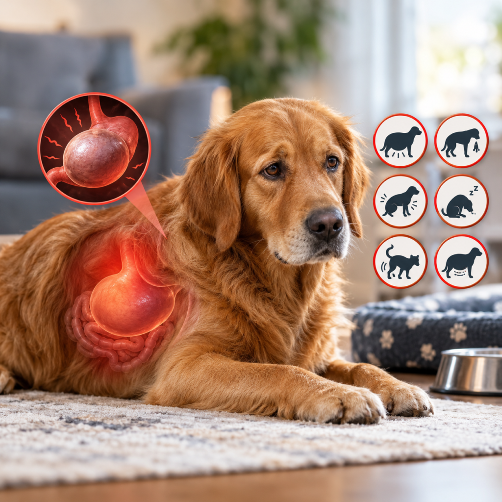 Bloat in Dogs Symptoms: 6 Deadly Signs Owners Mistake for Gas