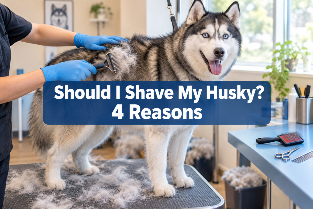 Should I Shave My Husky? 4 Reasons Groomers Say No