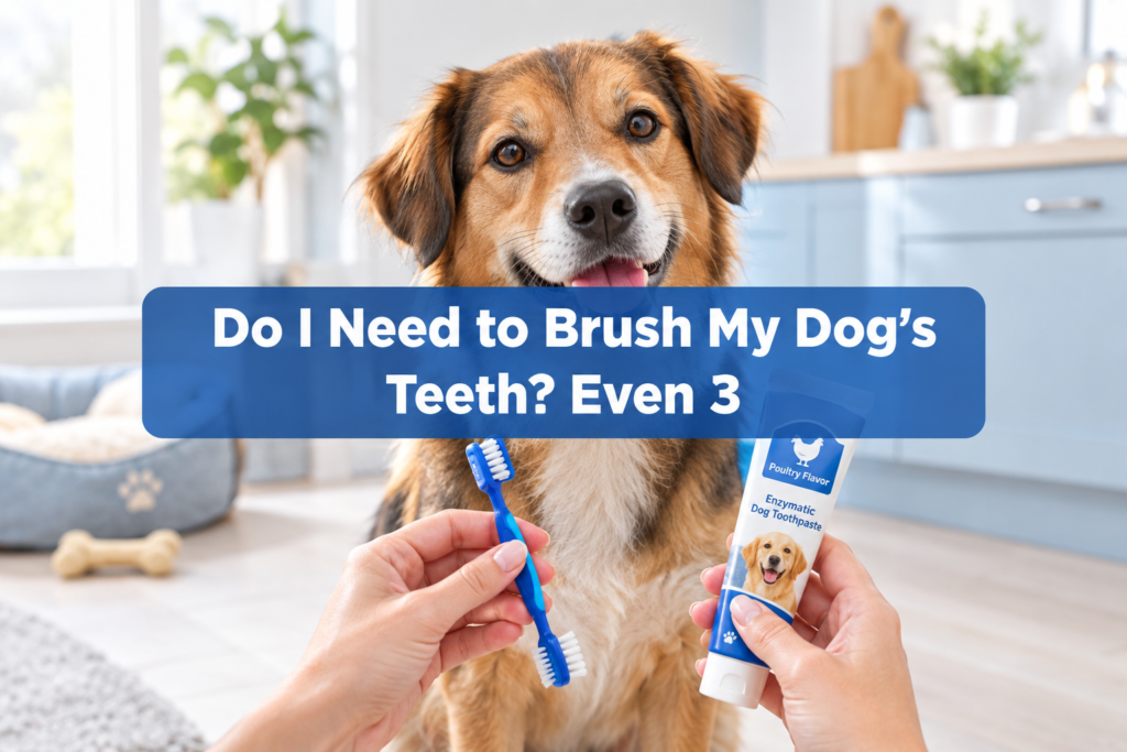 Do I Need to Brush My Dog's Teeth? Even 3 Days Still Helps