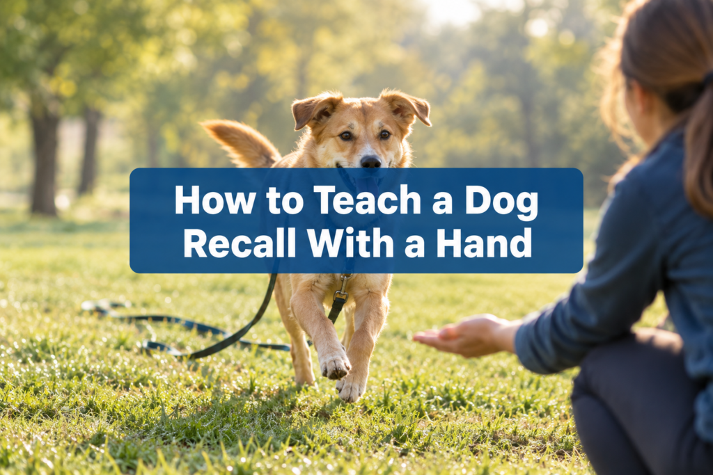 How to Teach a Dog Recall With a Hand Target: 5 Simple Steps