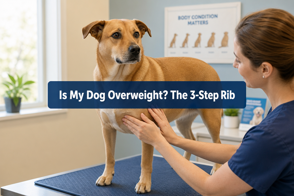 Is My Dog Overweight? The 3-Step Rib Check Vets Use
