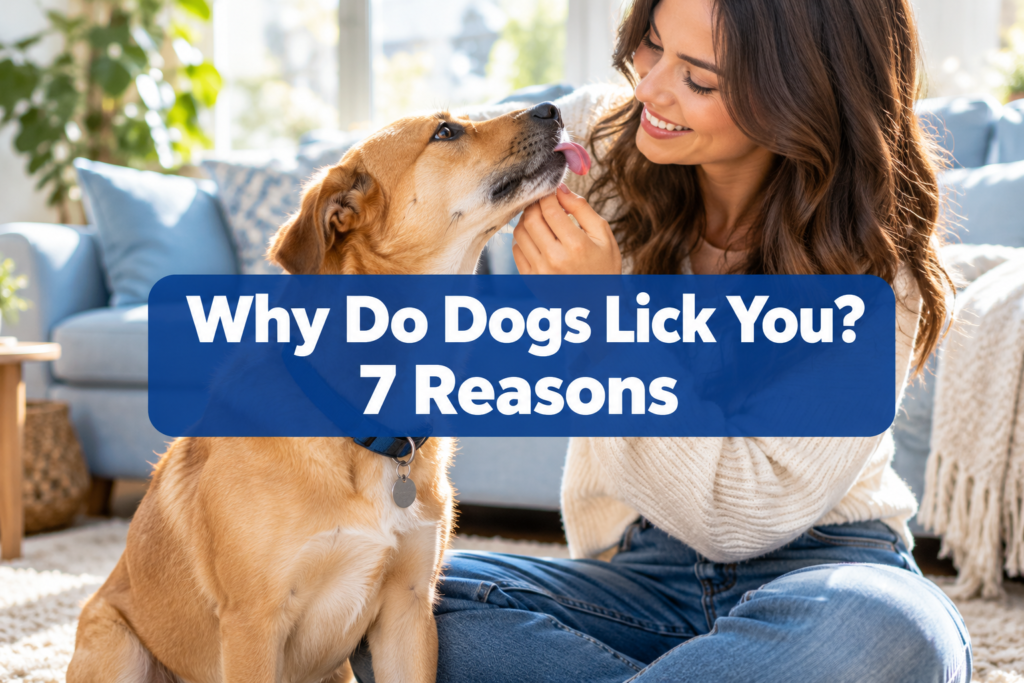 Why Do Dogs Lick You? 7 Reasons, From Love to Anxiety