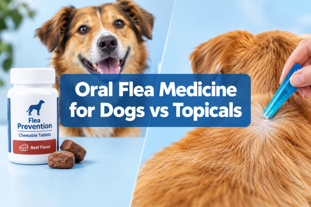 Oral Flea Medicine for Dogs vs Topicals: 5 Real Differences