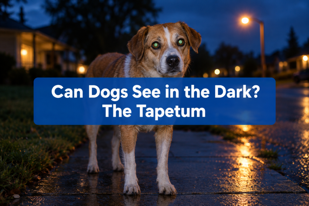 Can Dogs See in the Dark? The Tapetum Trick Explained