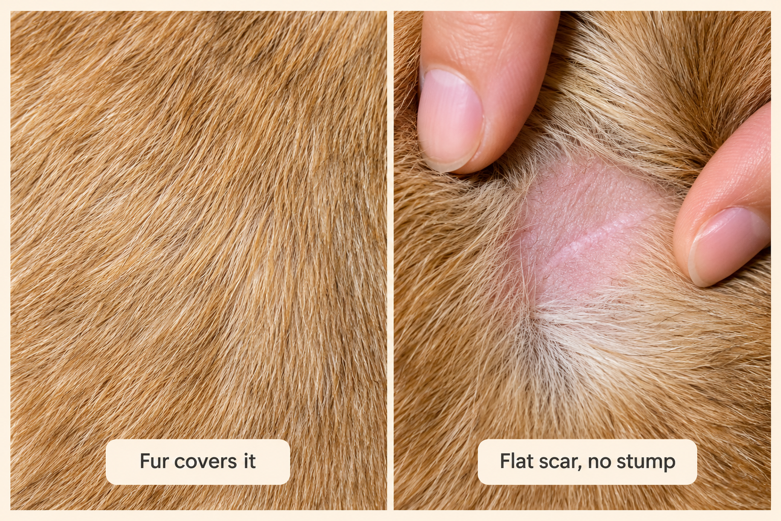 Why is a dog's belly button so hard to find?