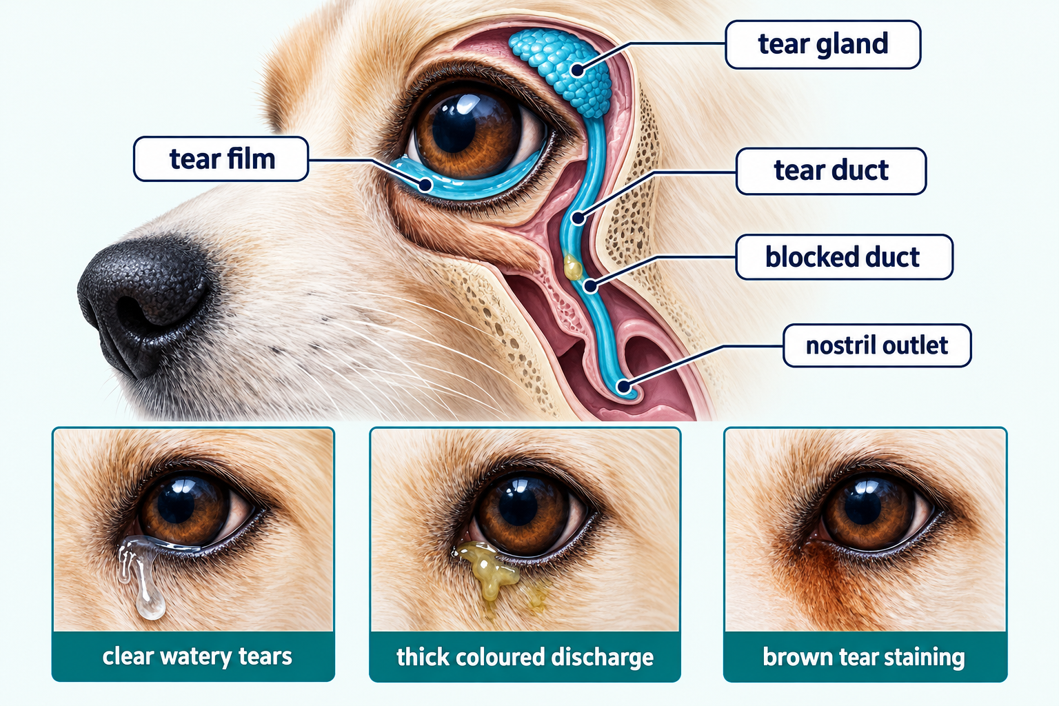 When are watery eyes a health problem?