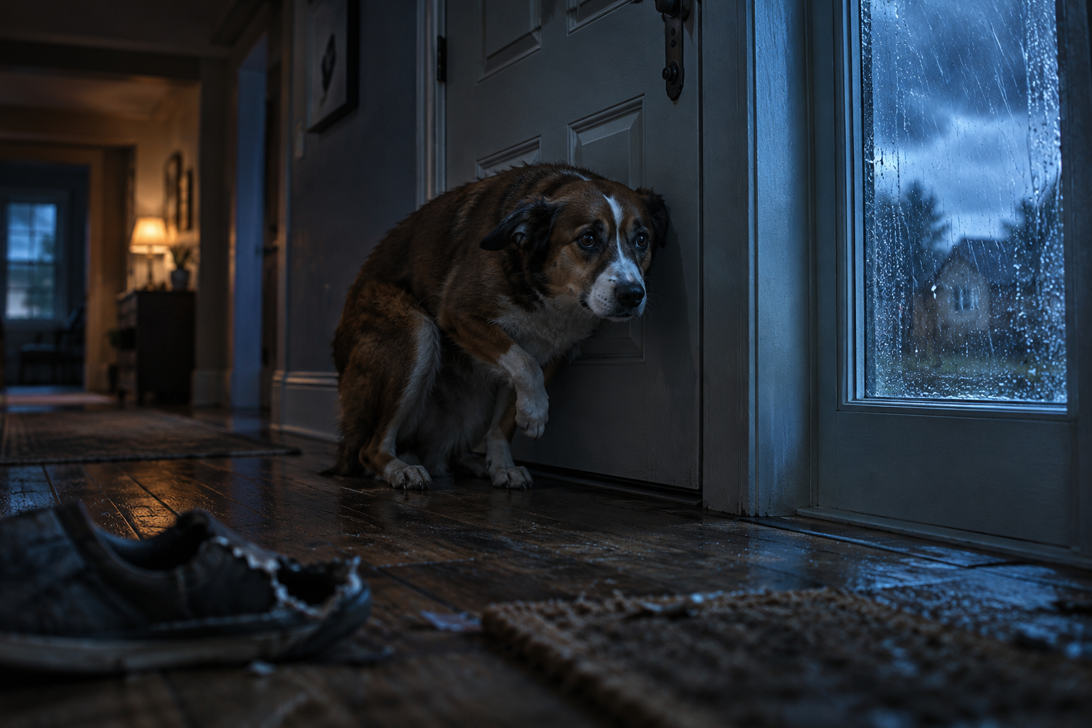 What causes anxiety in dogs?