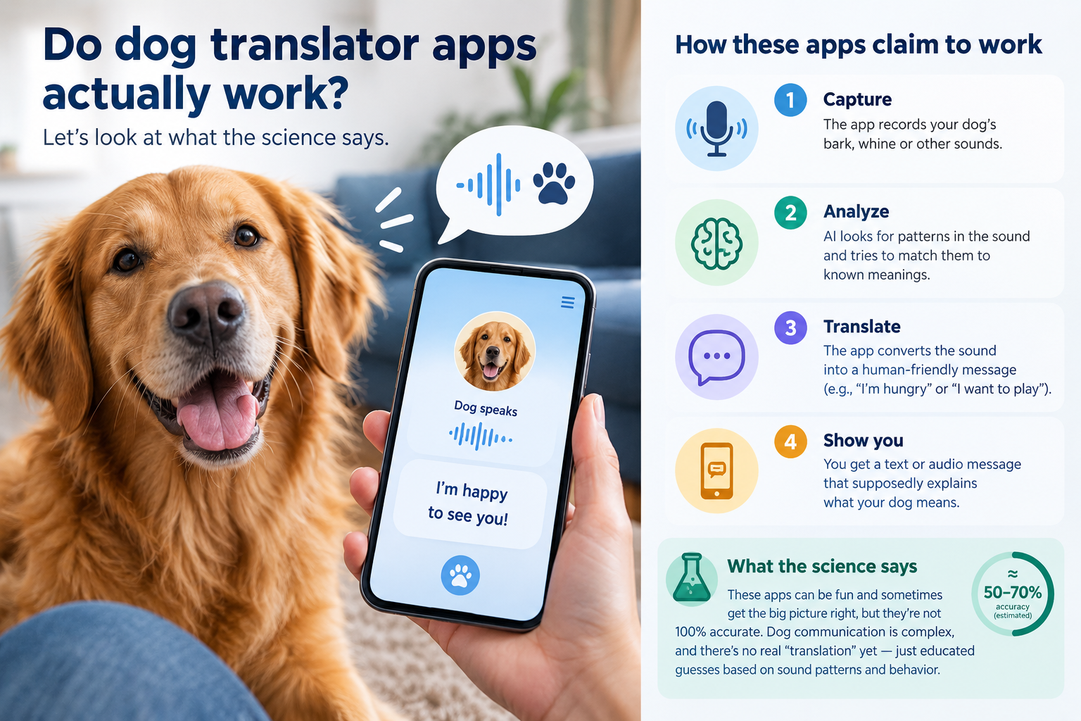 What do dog translator apps cost, and how do you use one without fooling yourself?
