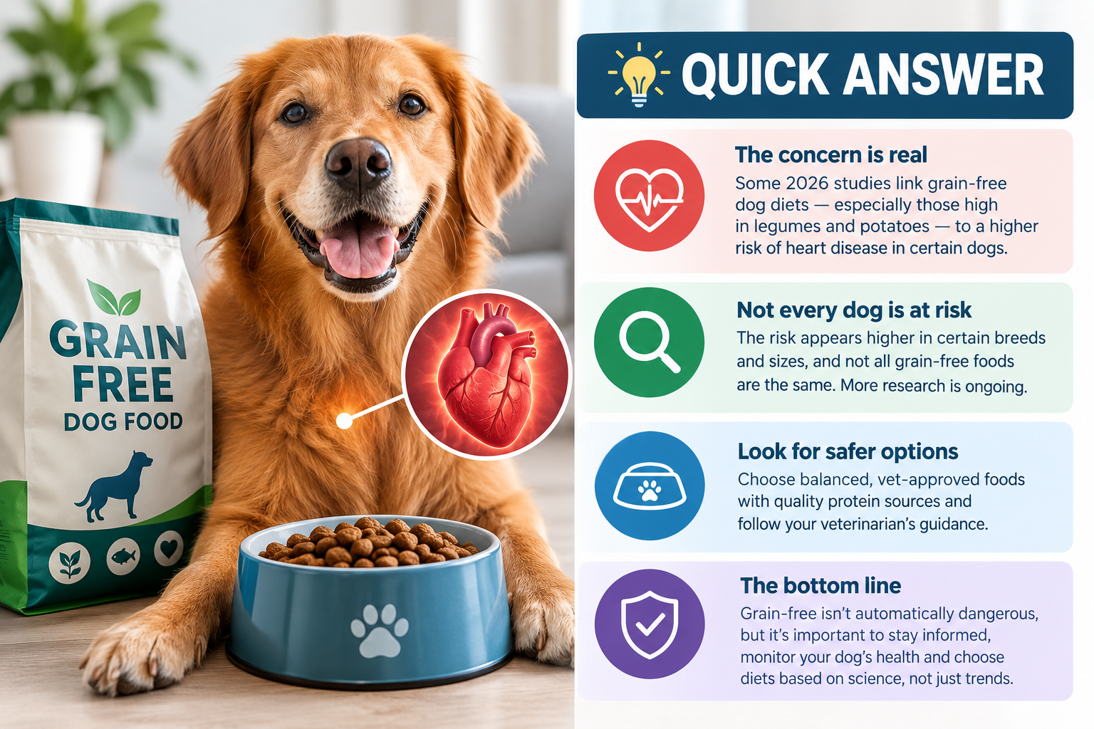 What is DCM, and why was grain-free dog food linked to it?