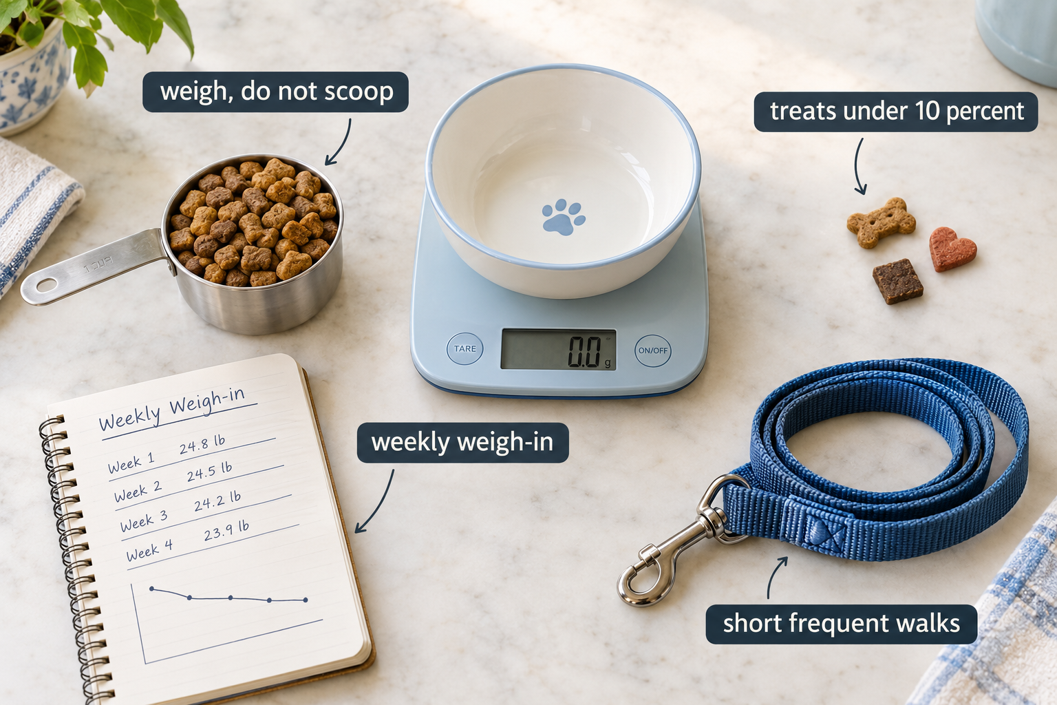 What should I do if my dog is overweight?