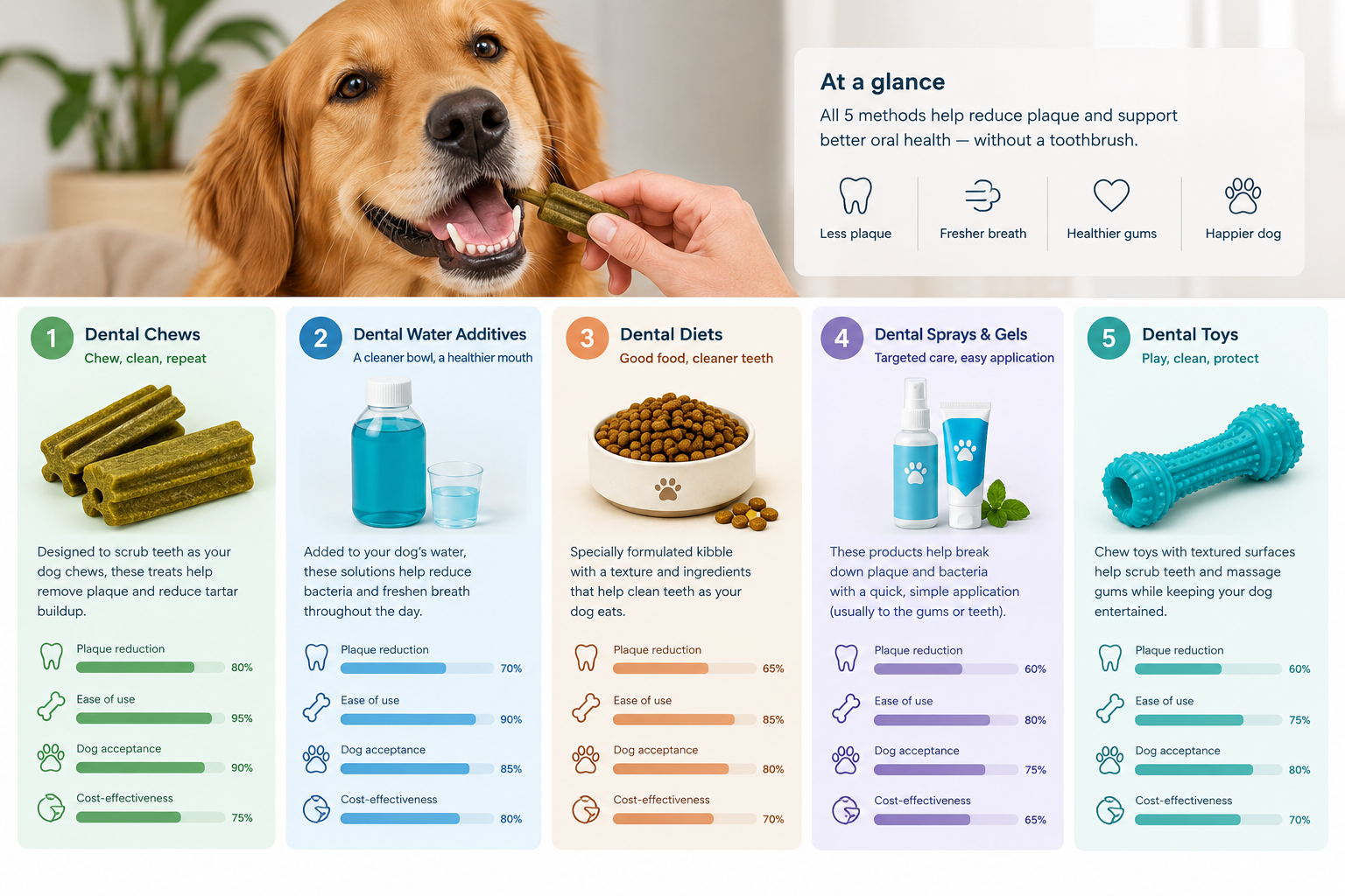 What's the Easiest Way to Keep Dog Teeth Clean?